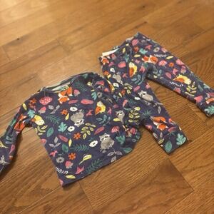 Woodland Pj Set Gender Nutral Baby Size 9 Months Carter Shirt And Pants Set